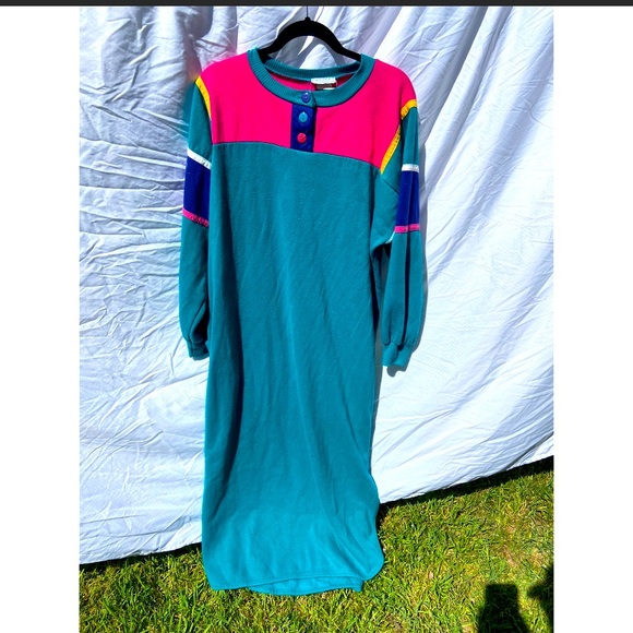 appel Other - Appel vintage retro long multicolored cotton nightgown